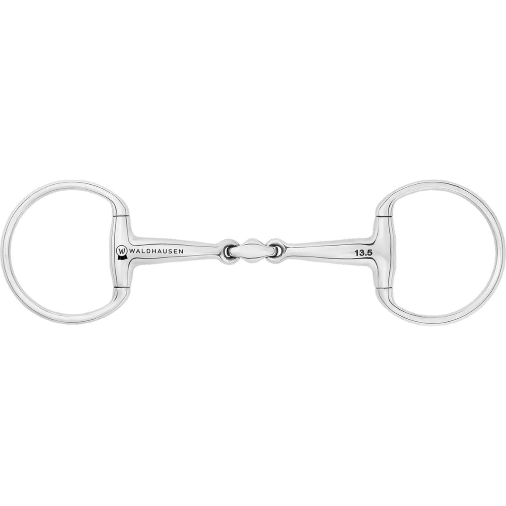 Waldhausen Anatomical D-Ring Snaffle Bit 14mm Double Jointed