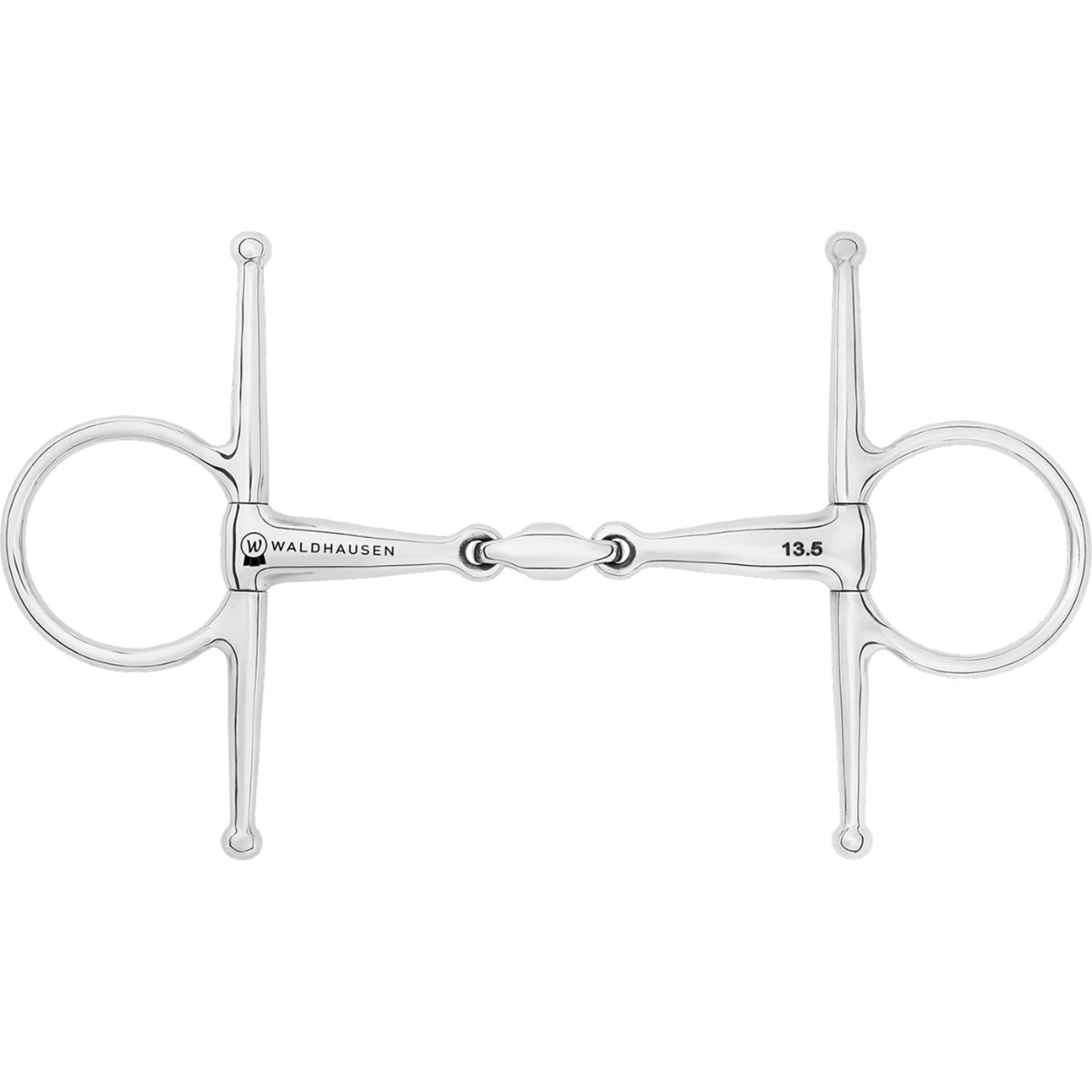 Waldhausen Full Cheek Snaffle 14mm Double Jointed