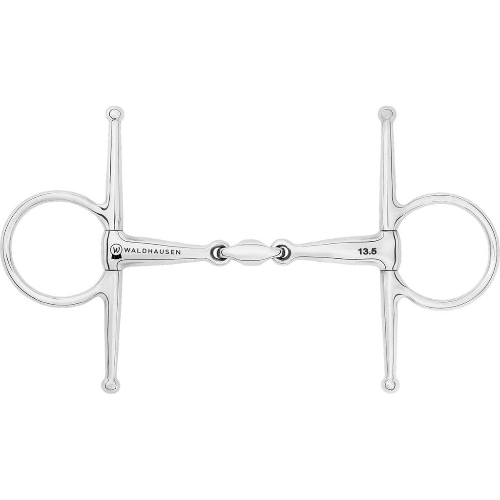 Waldhausen Full Cheek Snaffle 16mm Double Jointed
