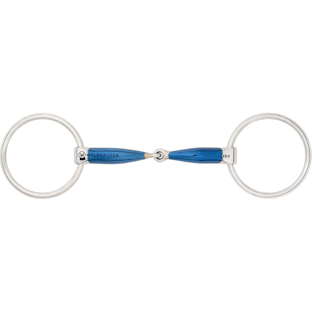 Waldhausen Sweet Iron Snaffle Bit 14mm Single Snaffle