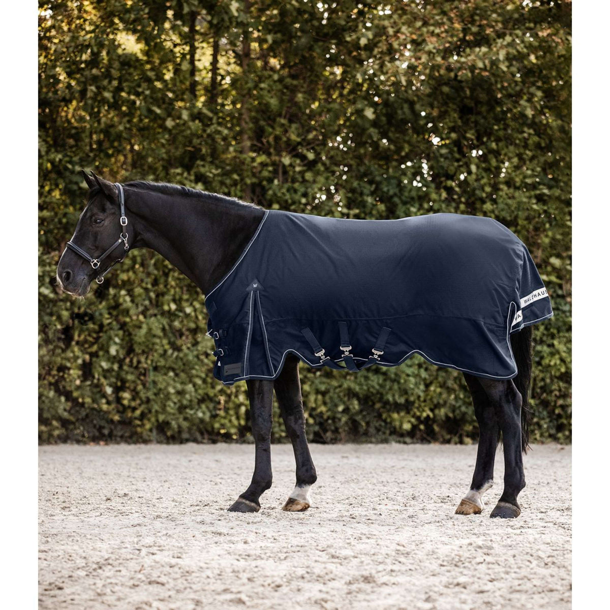 Waldhausen Outdoor Rug Scandic High Neck 100gr Night Blue