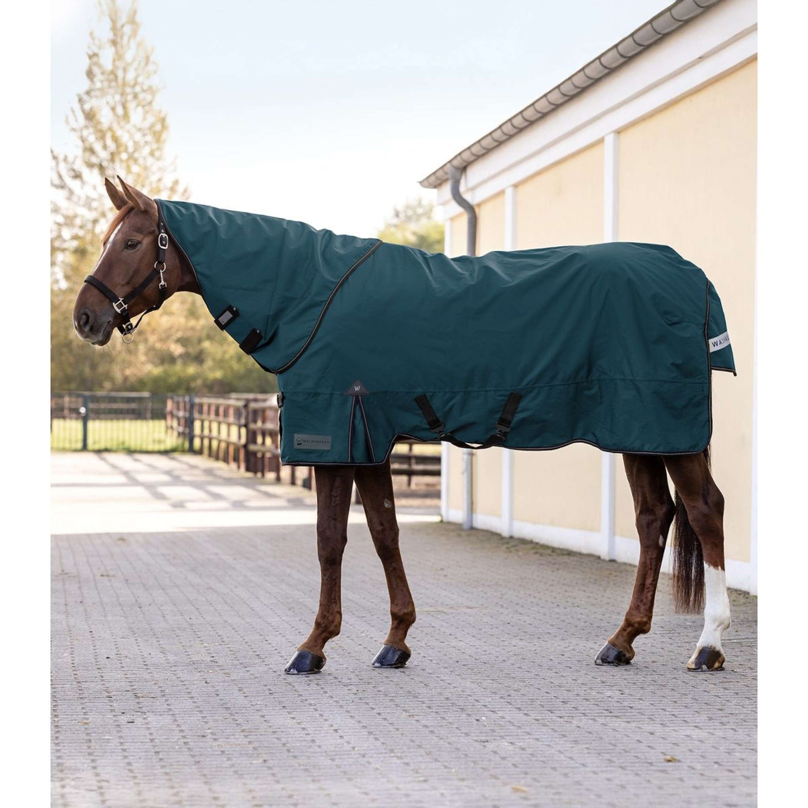 Waldhausen Neck Piece 600D Light Petrol Blue Waldhausen Neck Piece 600D Light Petrol Blue