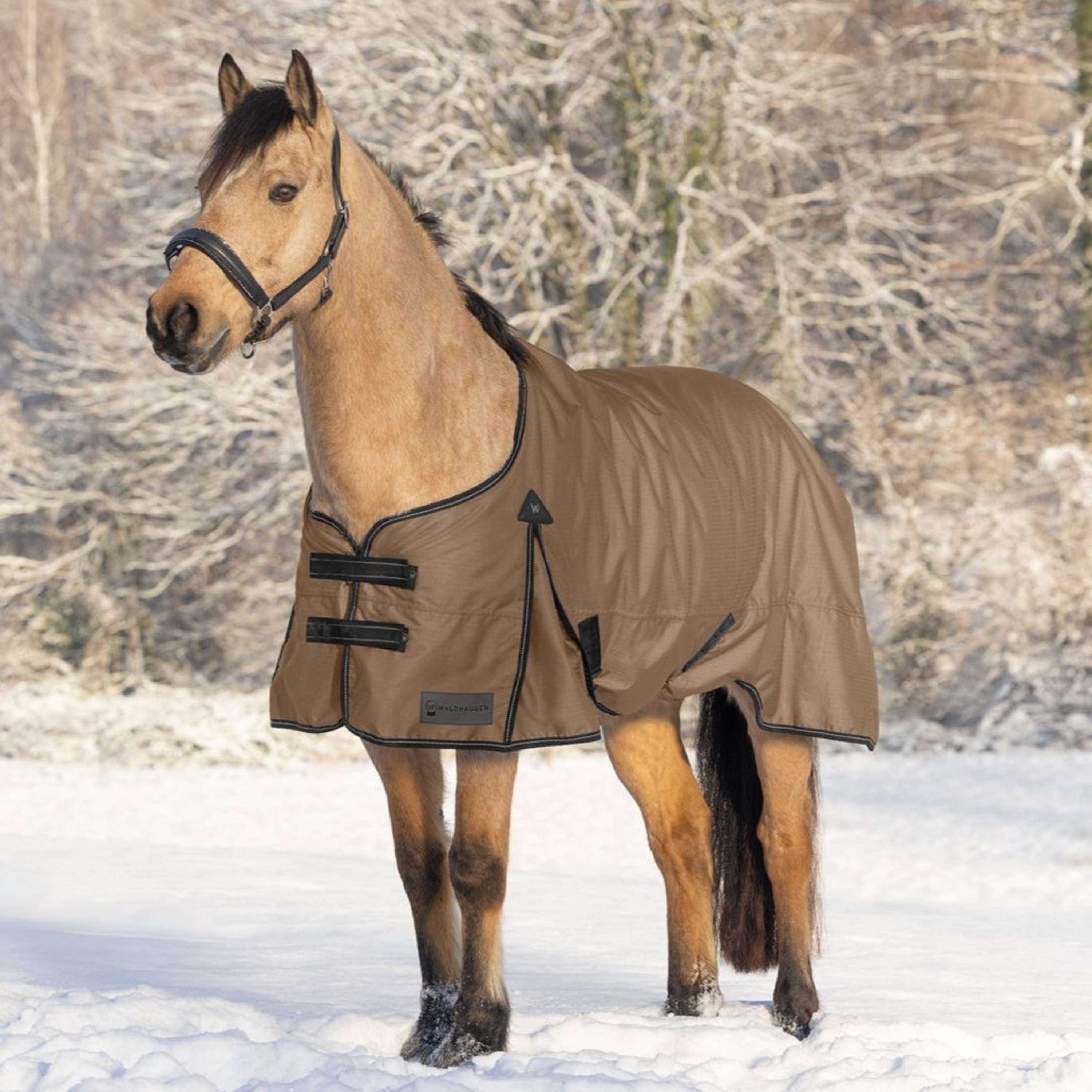 Waldhausen Outdoor Rug Arctic 50g Cappuccino/Black