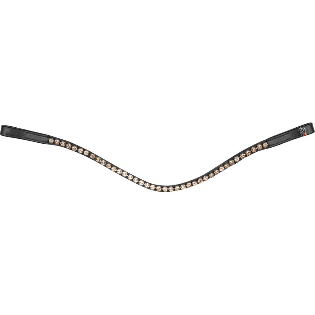 Waldhausen Browband X-Line Glam Black Peach