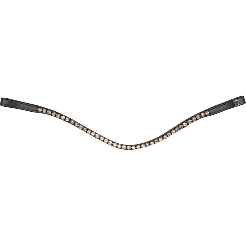 Waldhausen Browband X-Line Glam Black Peach