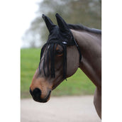 Weatherbeeta Fly Browband Saxon with Ears Black