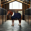 WeatherBeeta Fleece Rug Sherpa Cooler Standard Neck Navy/Charcoal