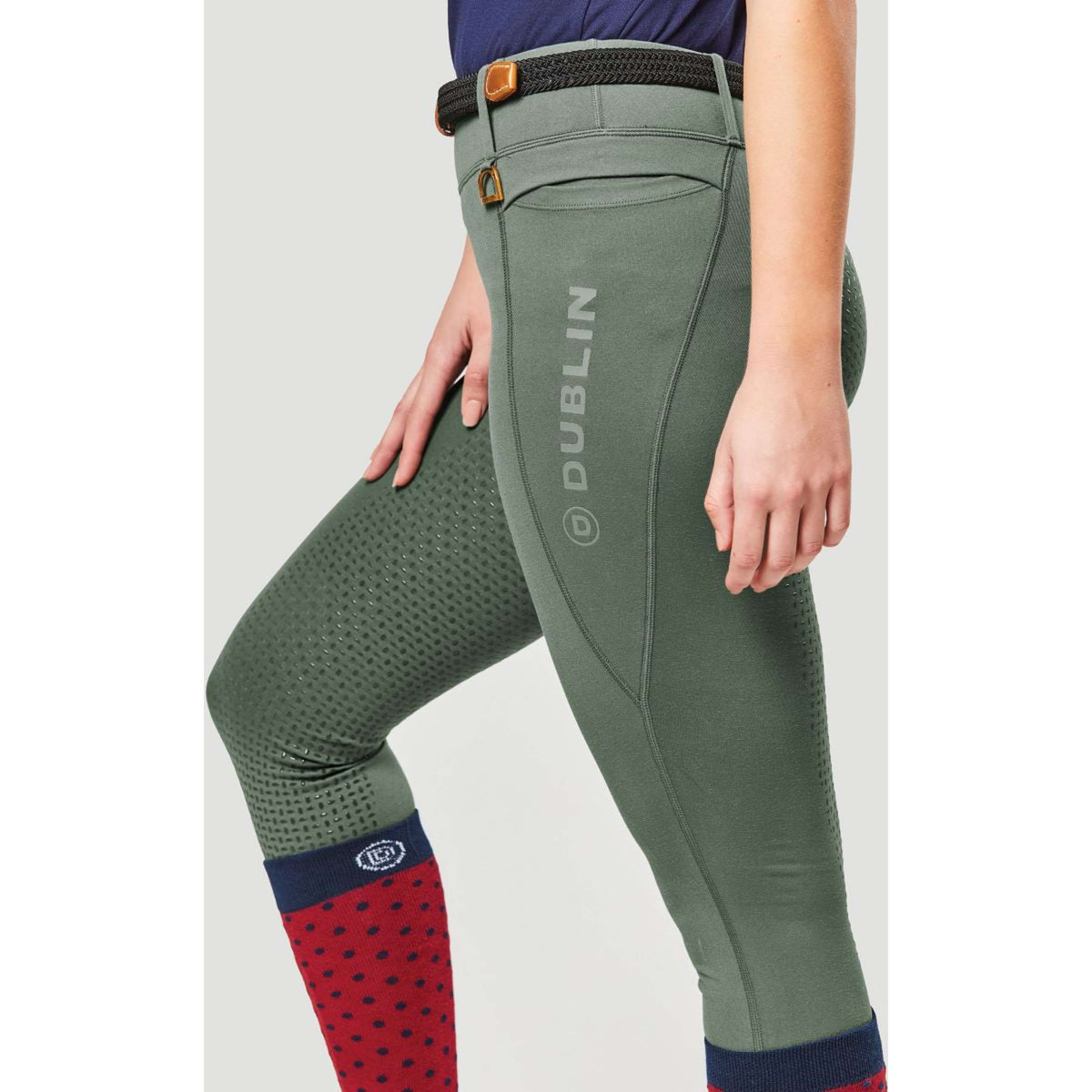 Dublin Riding Legging Cool It Everyday Olive Green