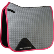 Weatherbeeta Saddlepad Reflective Prime Dressage Silver/Pink