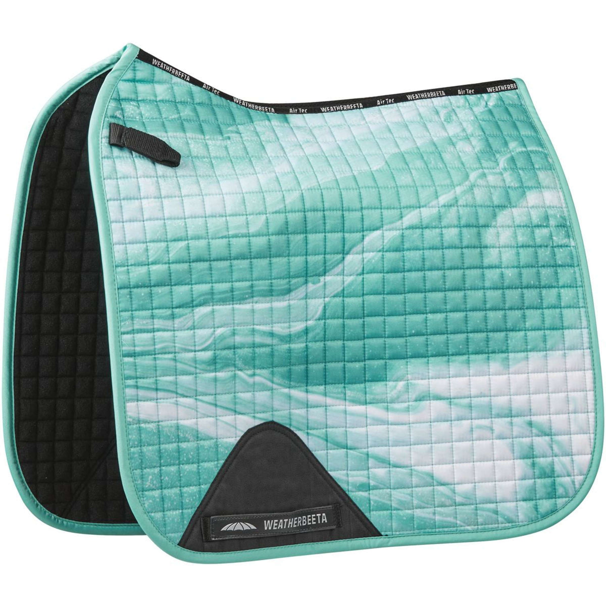 Weatherbeeta Saddlepad Prime Swirl Marble Dressage Turquoise