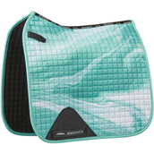 Weatherbeeta Saddlepad Prime Swirl Marble Dressage Turquoise