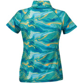 Weatherbeeta T-shirt Ruby Swirl Marble Blue/Orange