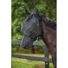 WeatherBeeta Fly Mask ComFiTec Double Dart Deluxe with Ears and Nose Black