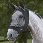 Weatherbeeta Fly Mask Deluxe Stretch with Ears Black