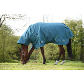 Weatherbeeta Rain Rug Green-Tec Combo Neck Lite Plus 1200D Dragonfly Blue/Bottle Green