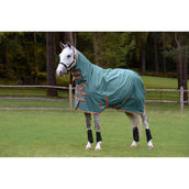 Weatherbeeta Winter Rug Comfitec Tyro Combo Neck Lite 50g Plus Green/Burnt Orange/White