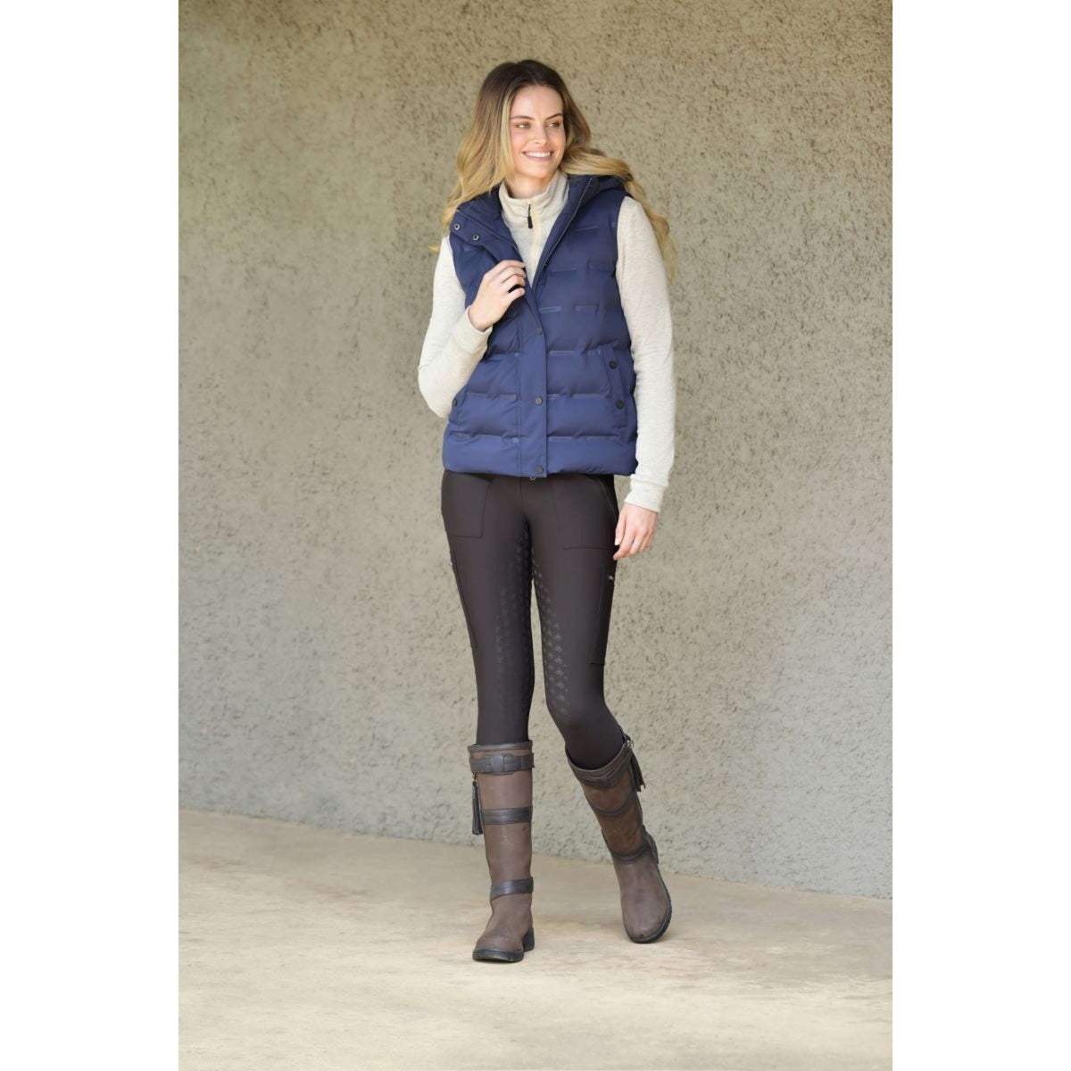 Weatherbeeta Bodywamer Hapur Heat Seal Quilted Navy Iris