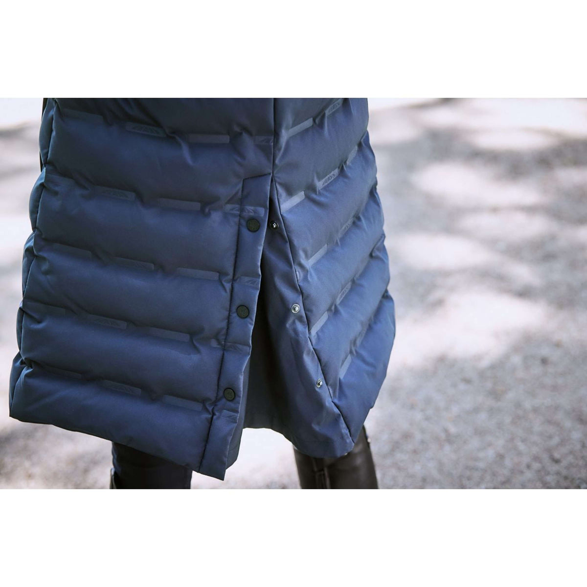 Weatherbeeta Jacket Helsinki Heat Seal Quilted Navy Iris