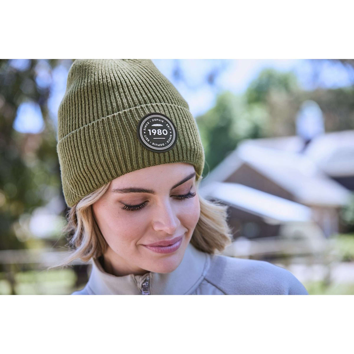 Weatherbeeta Cap Fleece Lined Olive Night