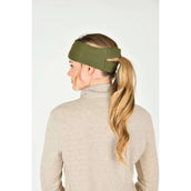 Weatherbeeta Headband Fleece Lined Olive Night