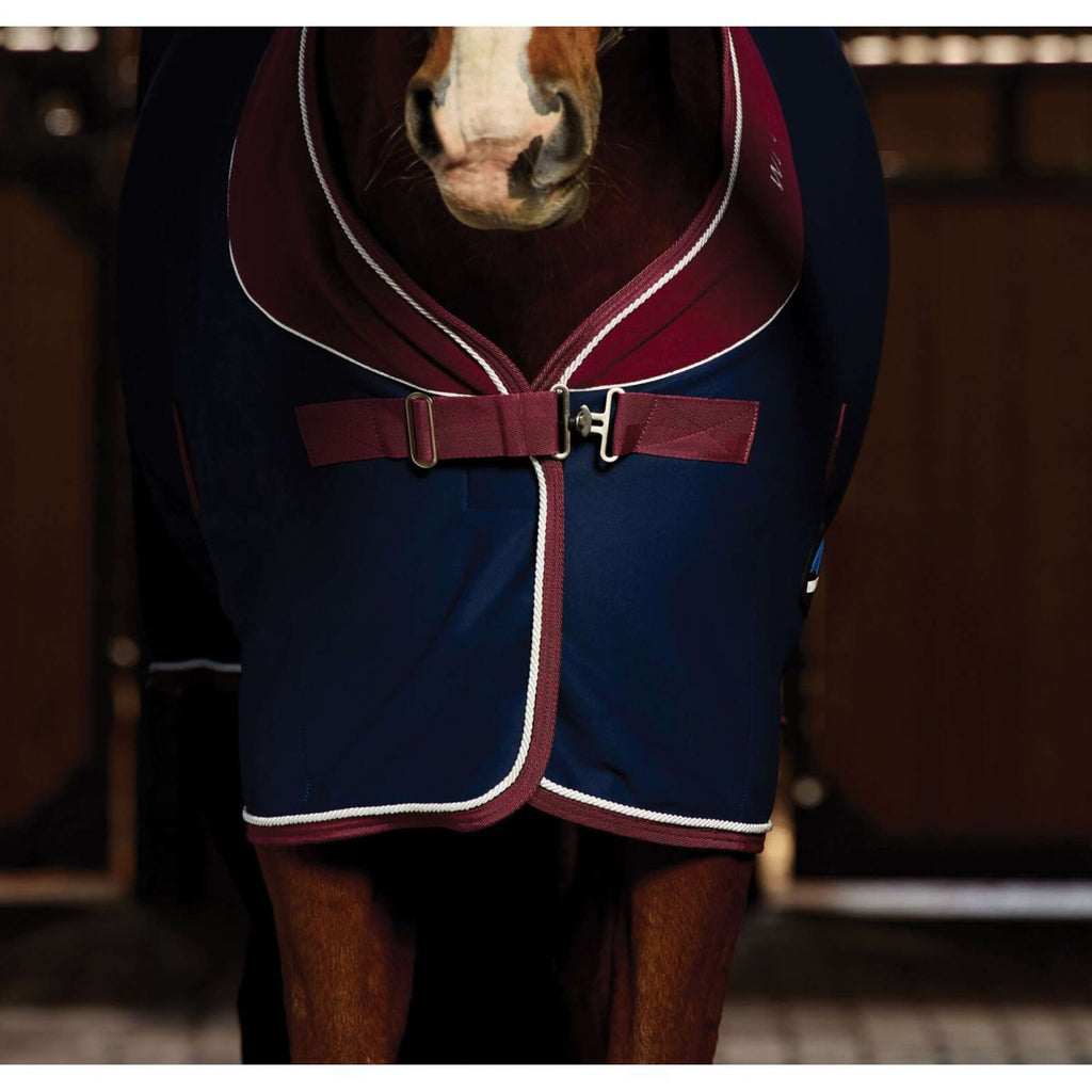 WeatherBeeta Show Rug Opulence Standard Neck Navy/Burgundy