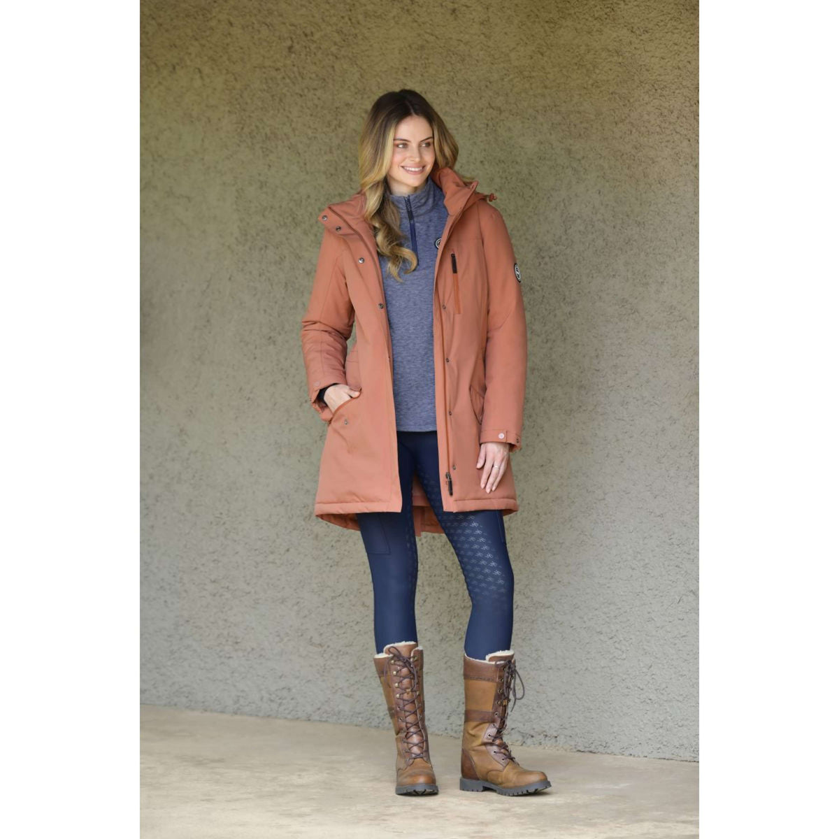 Weatherbeeta Jacket Kyla II Waterproof Redwood