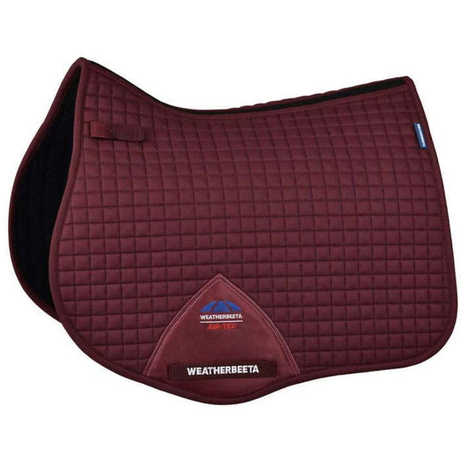 WeatherBeeta Saddlepad Prime Air-Tec General Purpose Burgundy