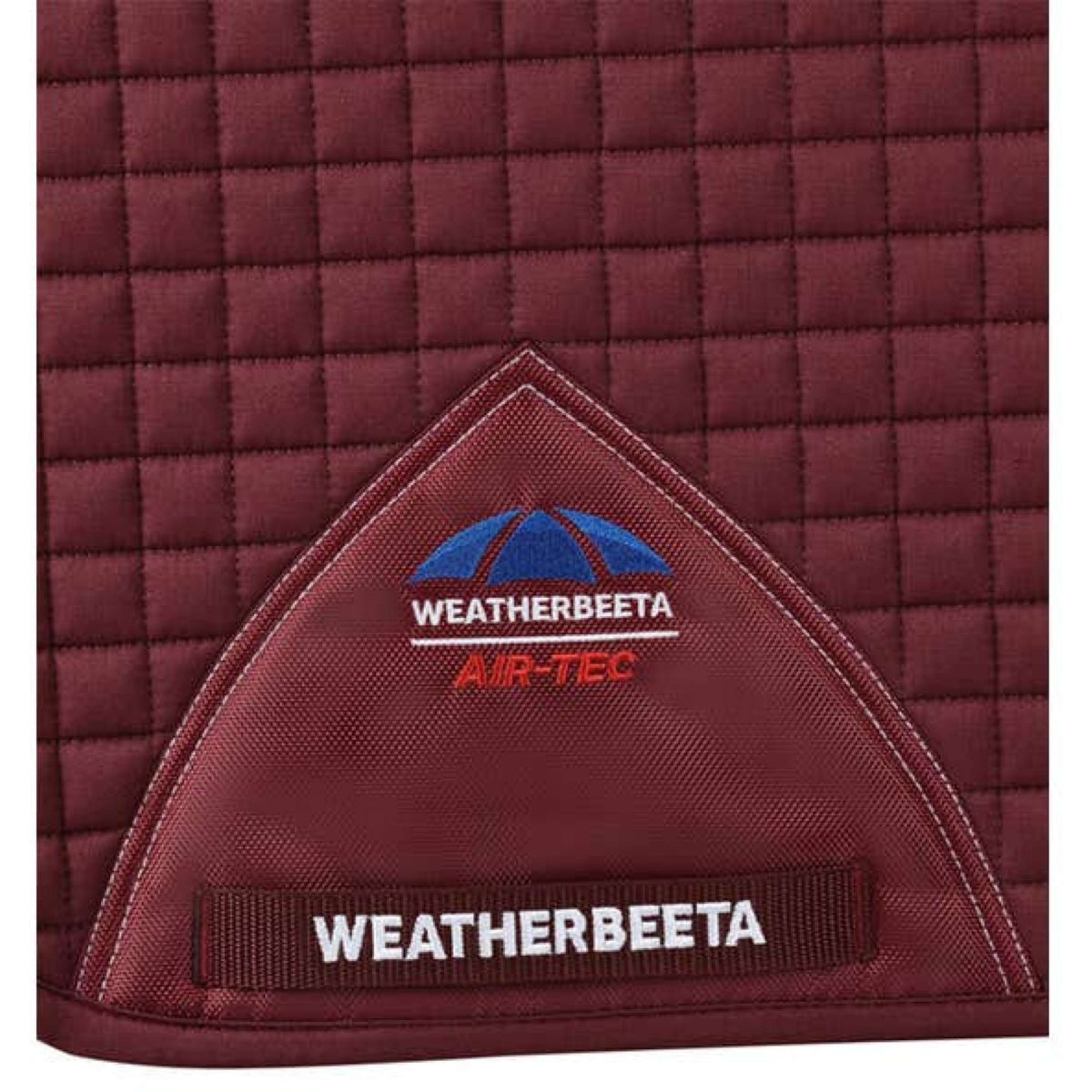 WeatherBeeta Saddlepad Prime Air-Tec Dressage Burgundy