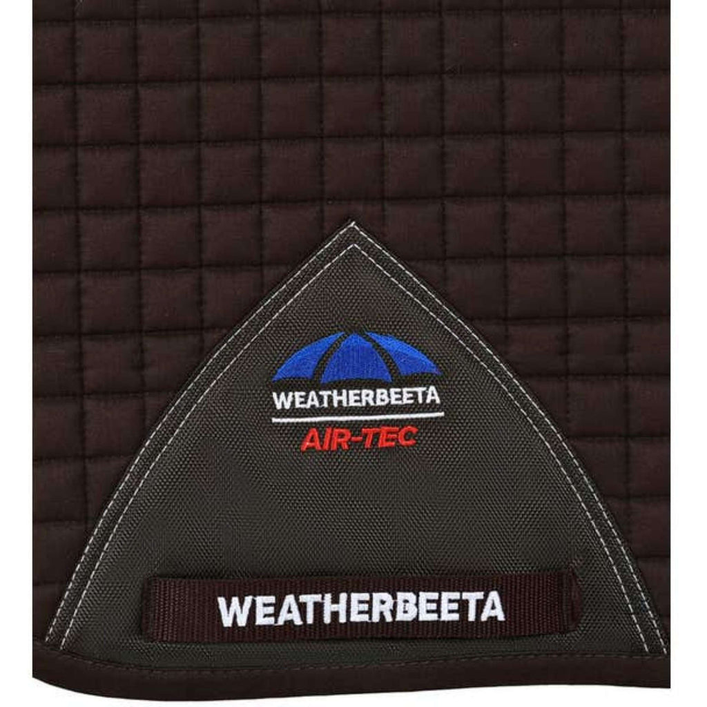 WeatherBeeta Saddlepad Prime Air-Tec Dressage Chocolate