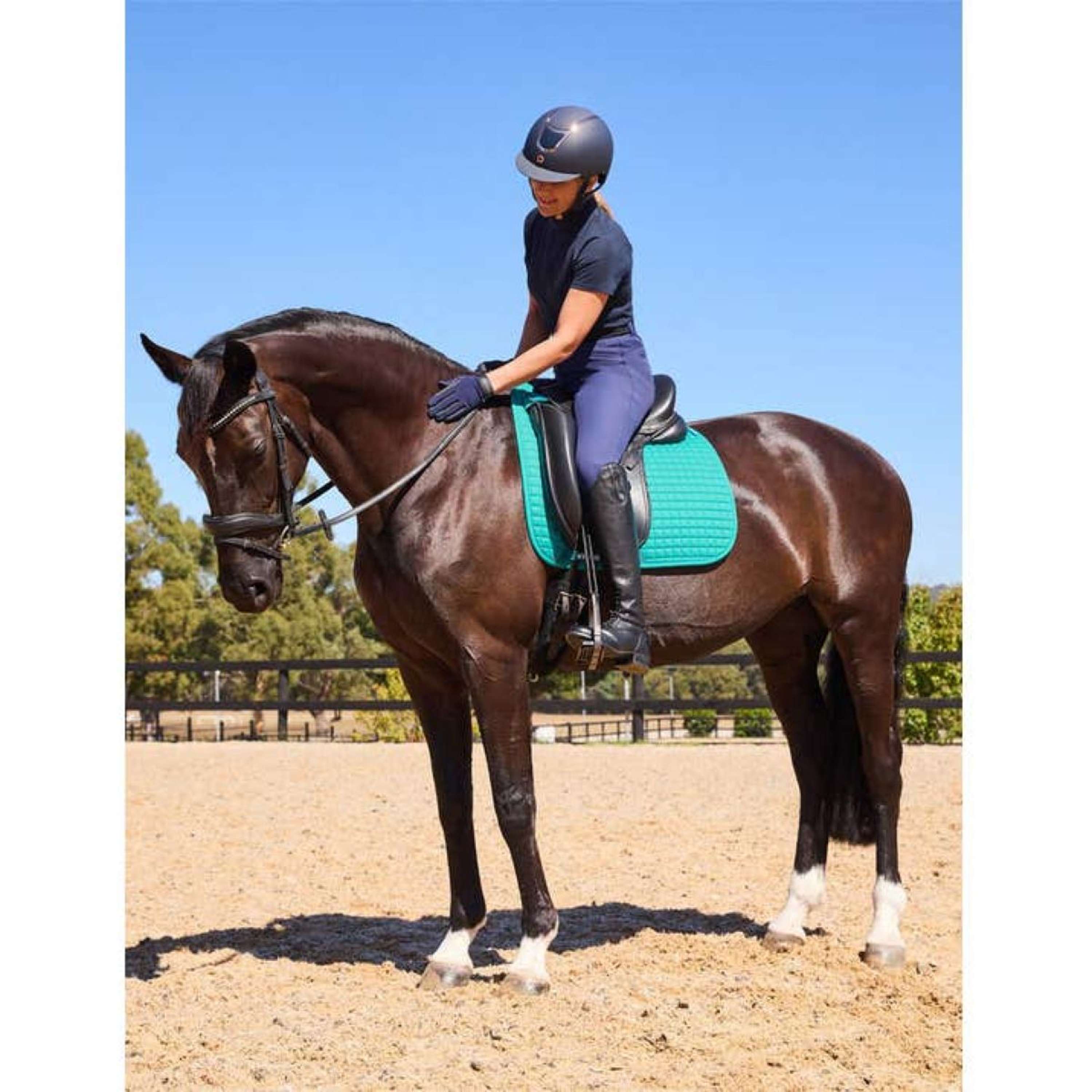 WeatherBeeta Saddlepad Prime Air-Tec Dressage Dark Turquoise
