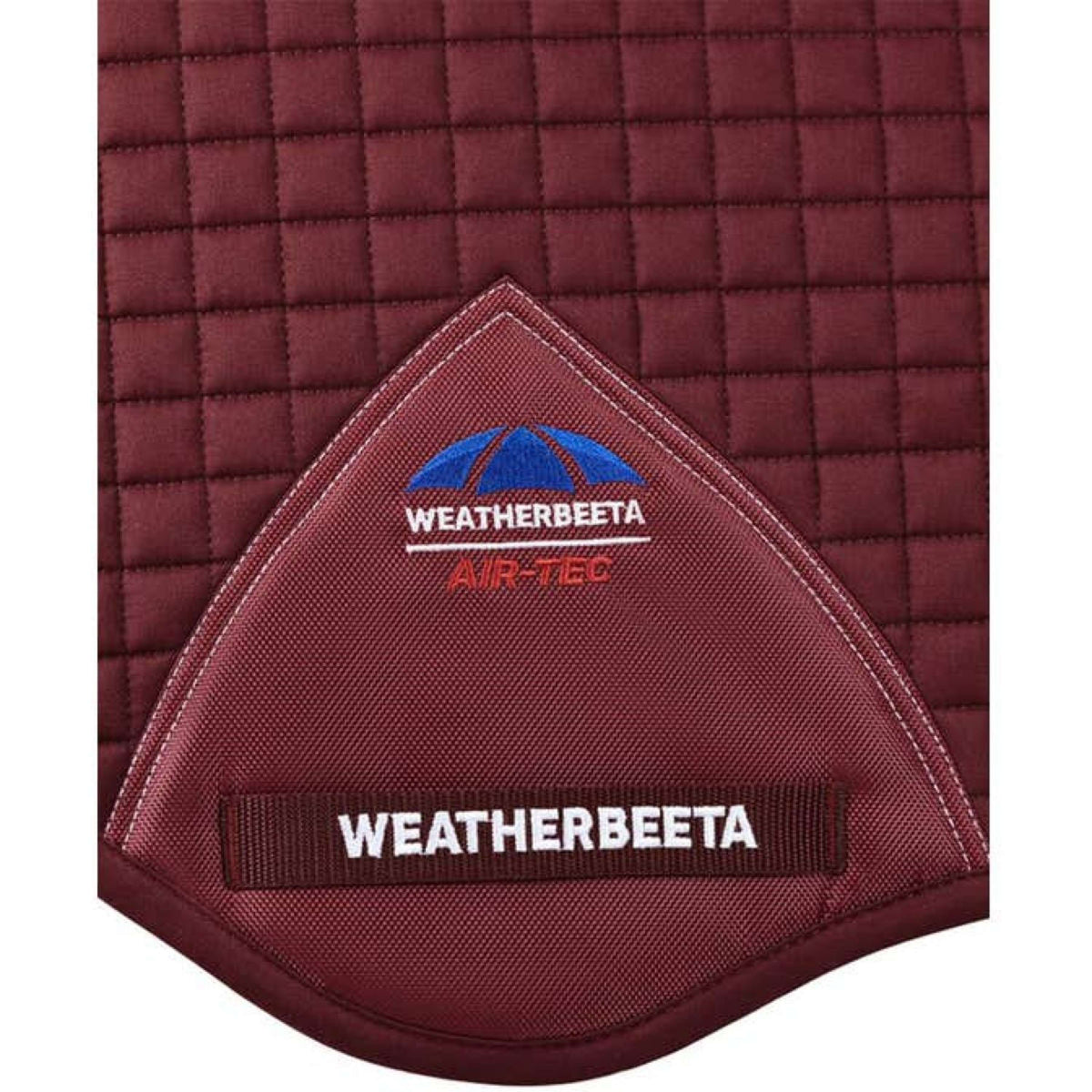 WeatherBeeta Saddlepad Prime Air-Tec Jumping Burgundy