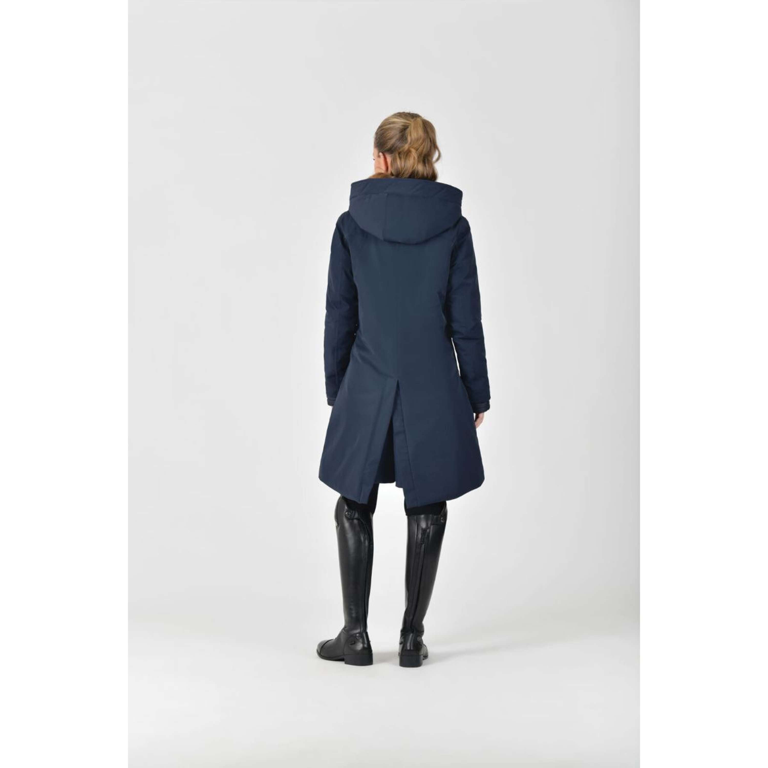 WeatherBeeta Long Coat All Purpose Waterproof Navy