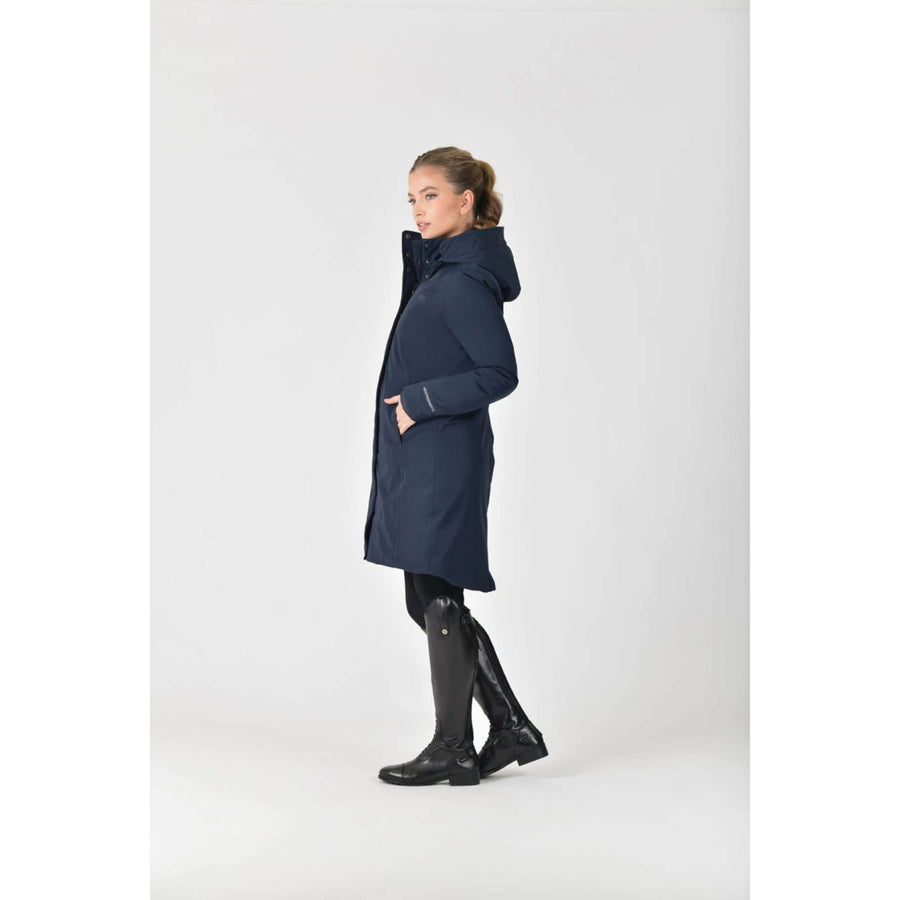 WeatherBeeta Long Coat All Purpose Waterproof Navy
