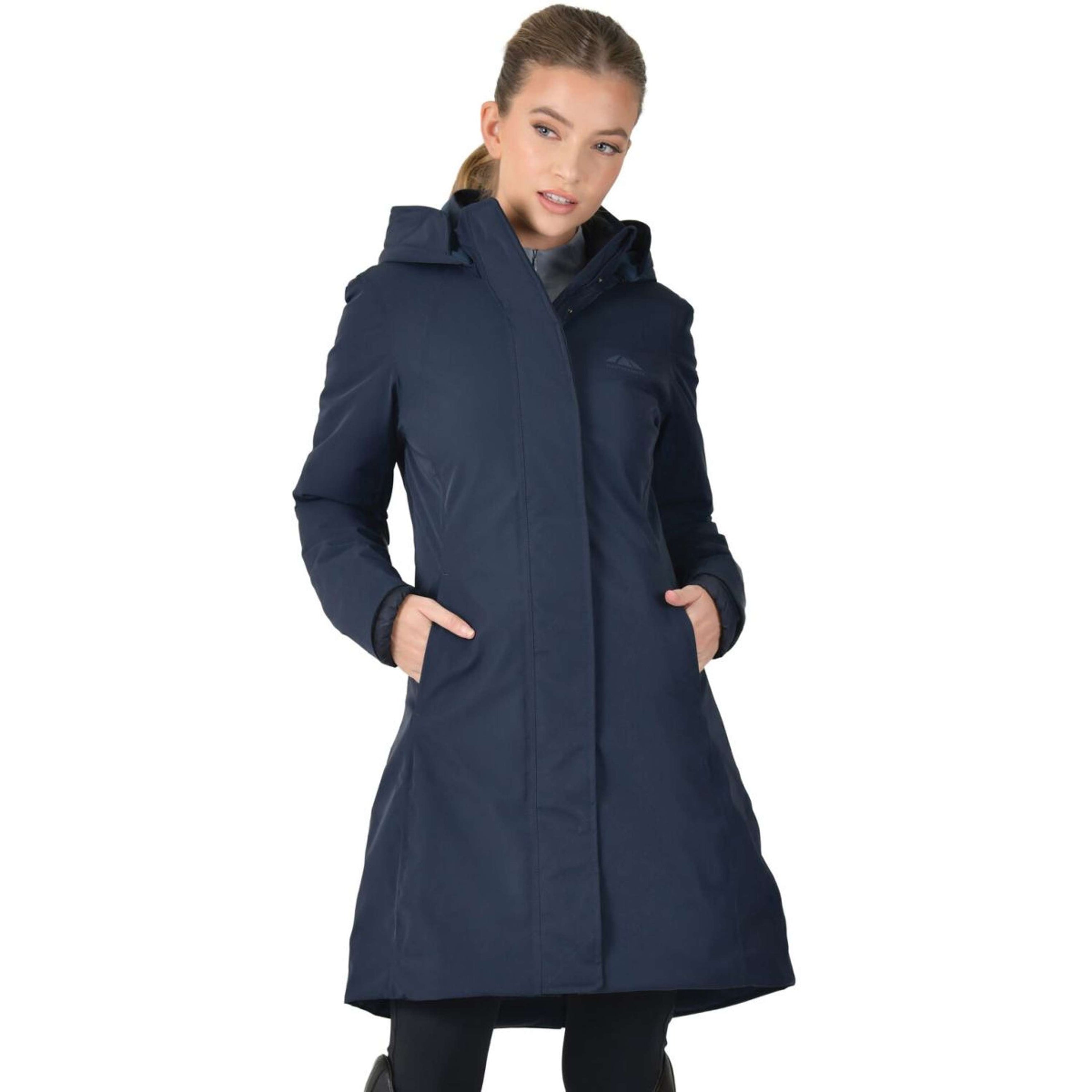 WeatherBeeta Long Coat All Purpose Waterproof Navy