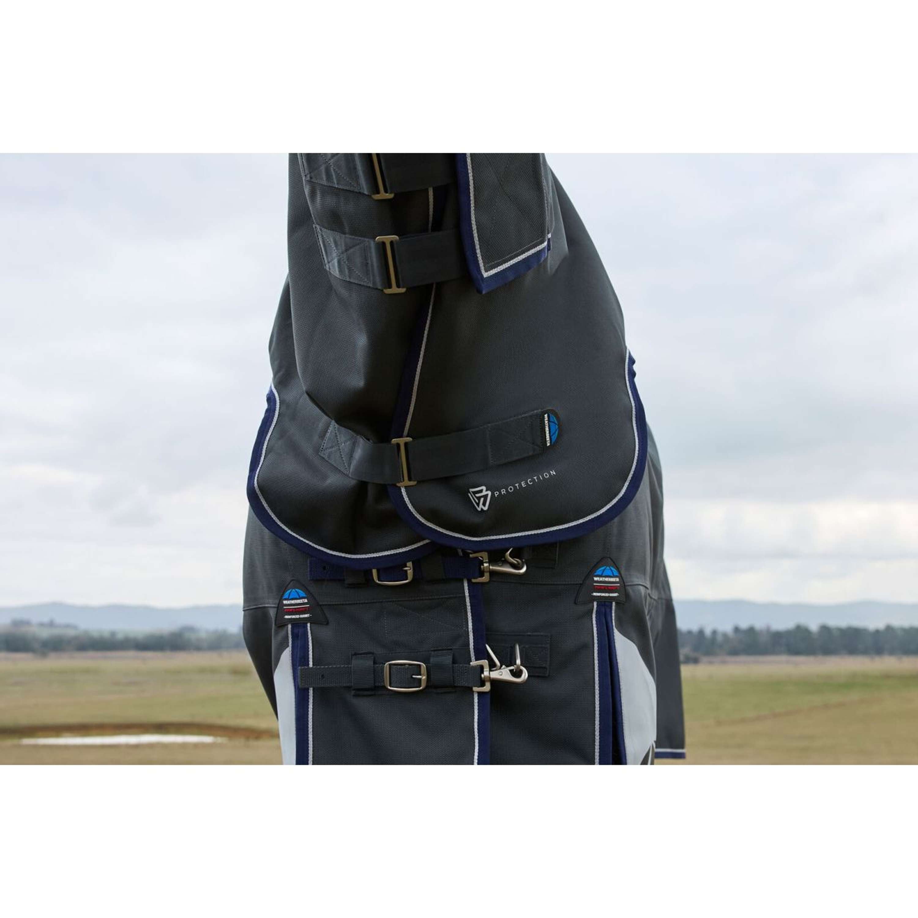 WeatherBeeta ComFiTec Ultra Turnout Detach-A-Neck 220g Charcoal