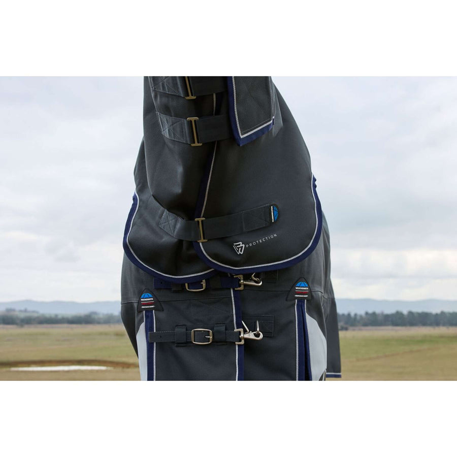 WeatherBeeta ComFiTec Ultra Turnout Detach-A-Neck 220g Charcoal