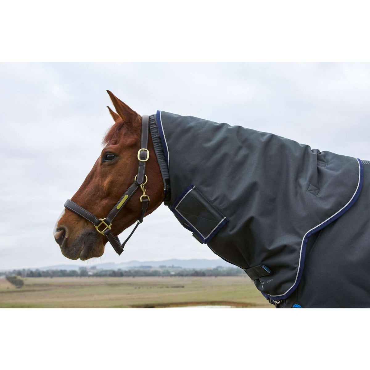 WeatherBeeta ComFiTec Ultra Turnout Detach-A-Neck 100g Charcoal