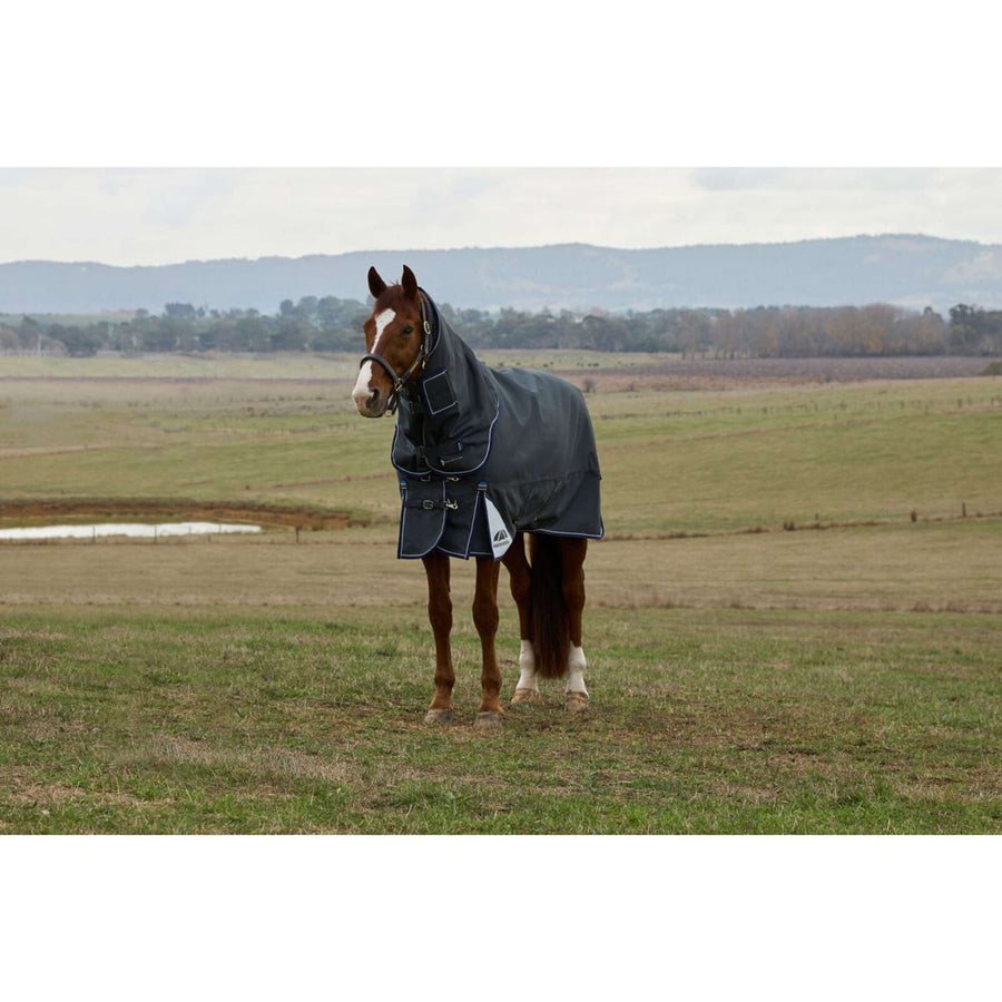 WeatherBeeta ComFiTec Ultra Turnout Detach-A-Neck 100g Charcoal