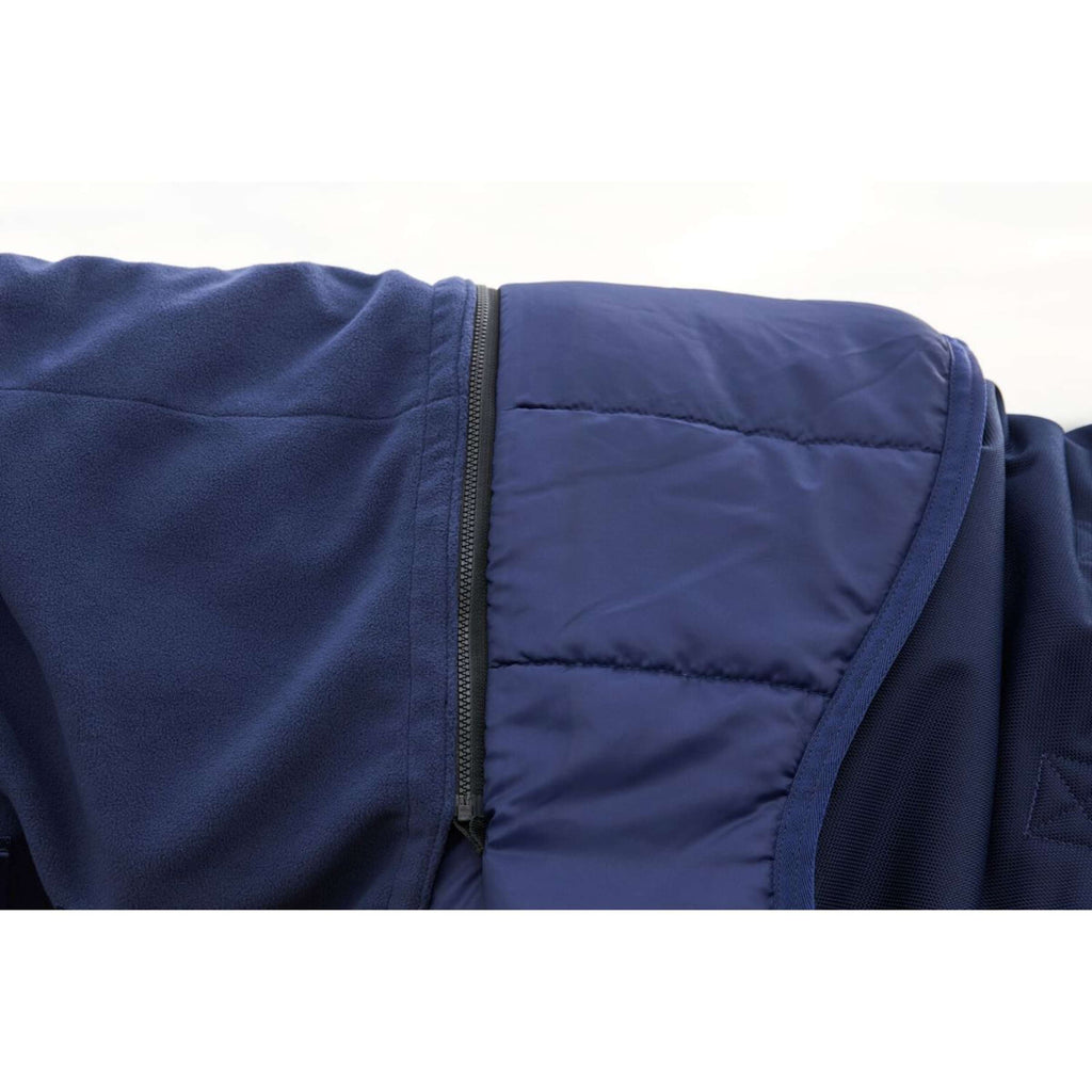 WeatherBeeta ComFiTec Ultra Turnout Detach-A-Neck 100g Navy