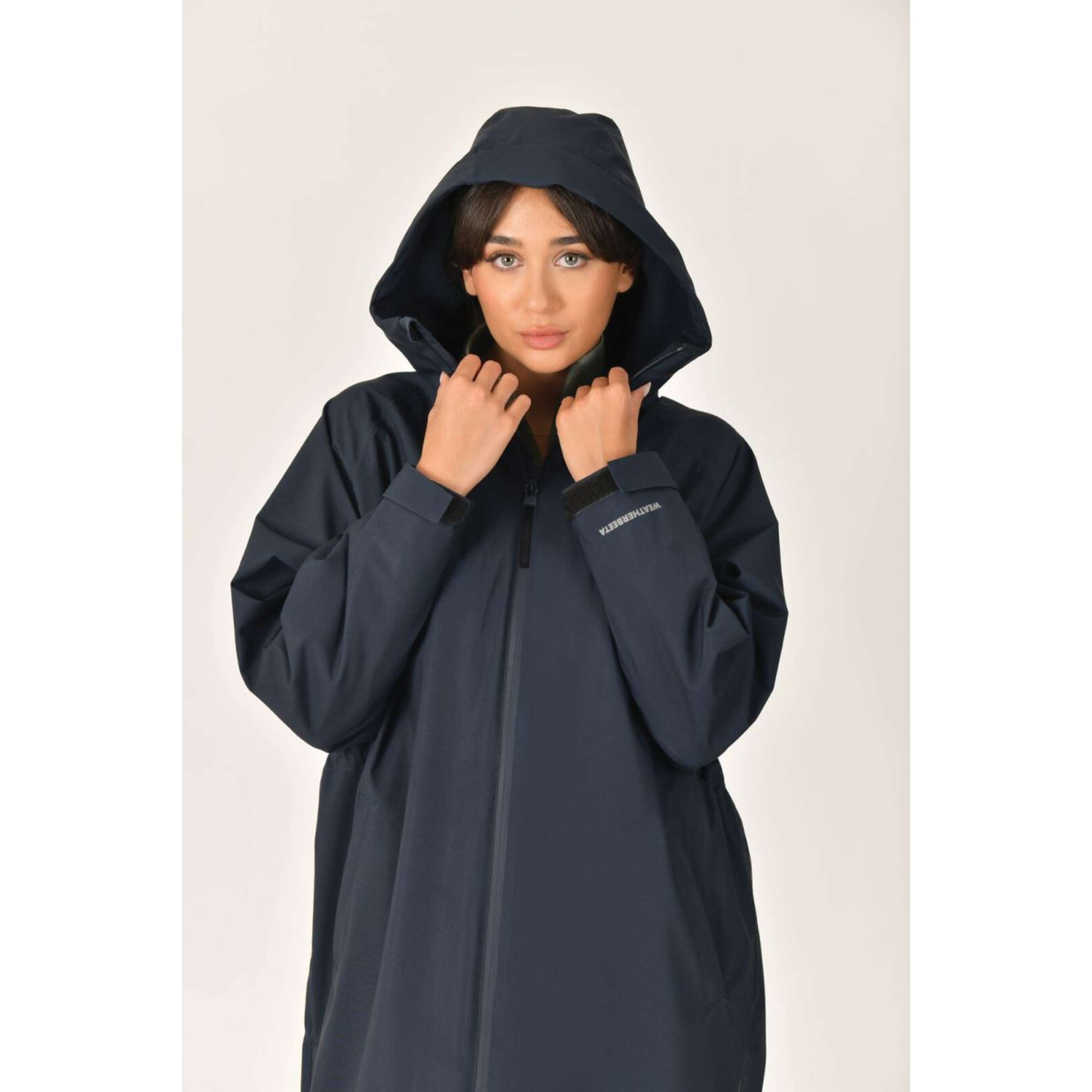 WeatherBeeta Long Coat All Weather Field Navy