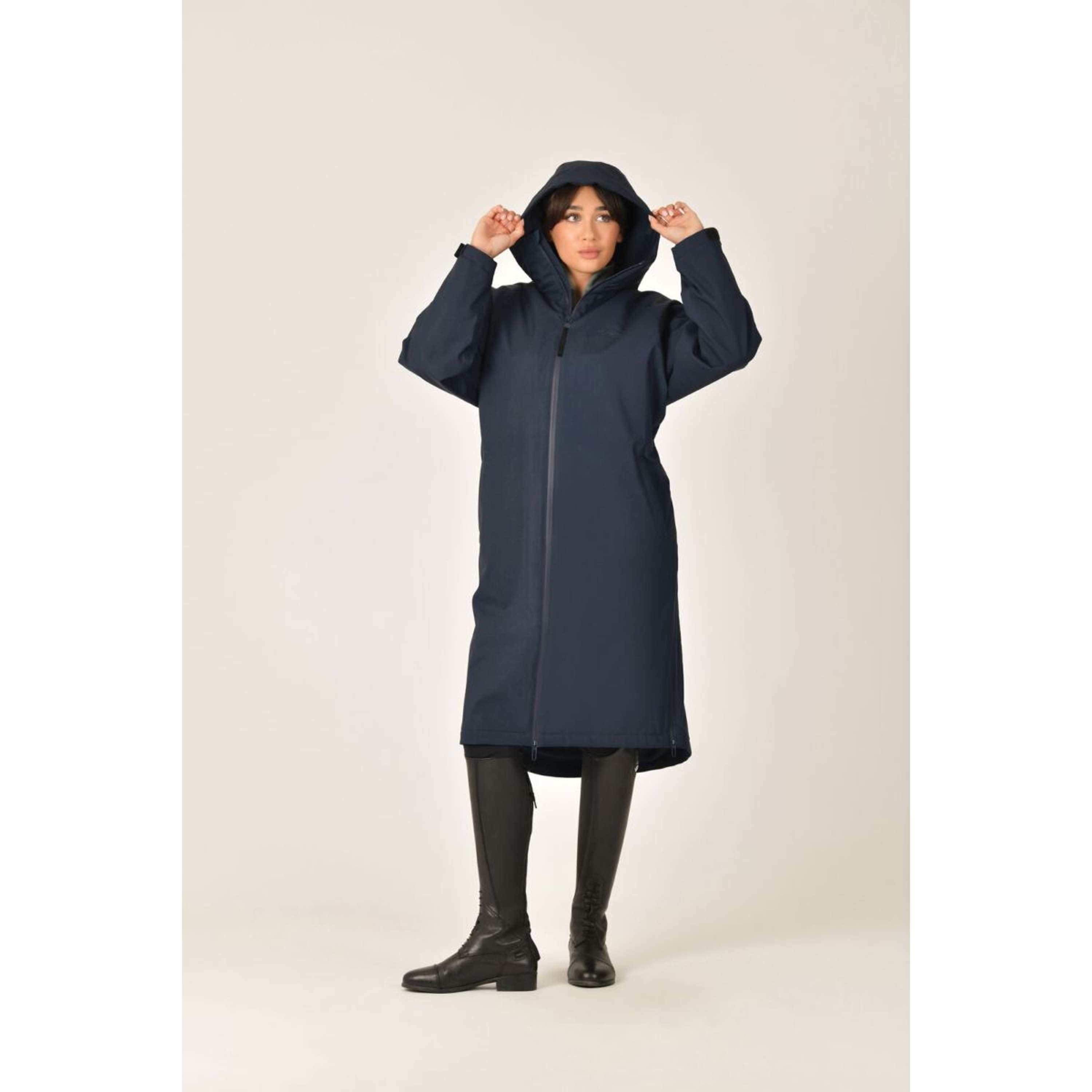 WeatherBeeta Long Coat All Weather Field Navy