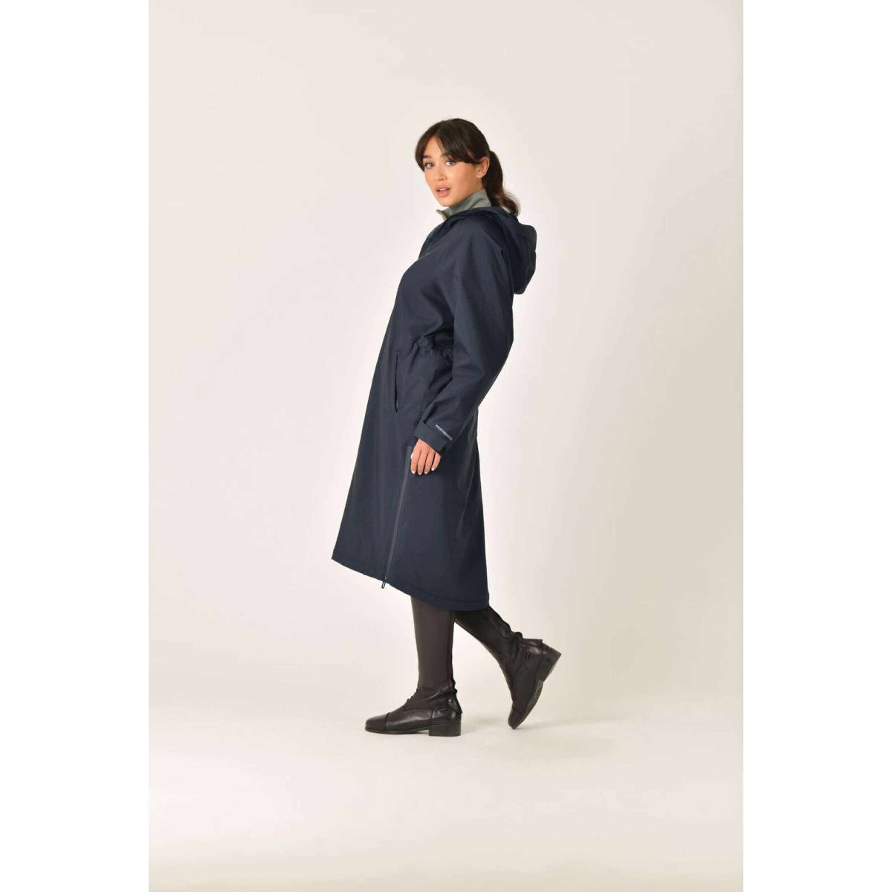 WeatherBeeta Long Coat All Weather Field Navy