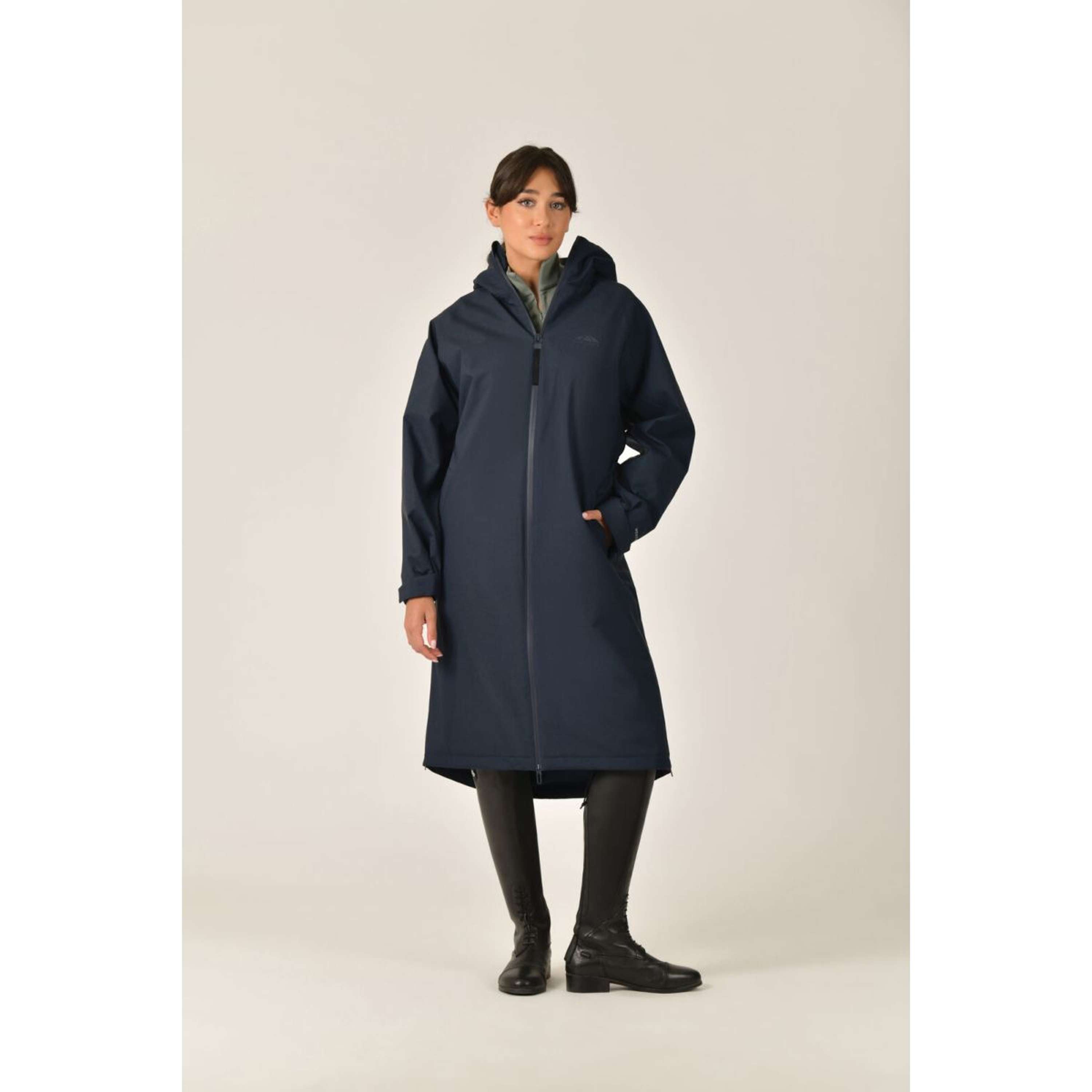 WeatherBeeta Long Coat All Weather Field Navy