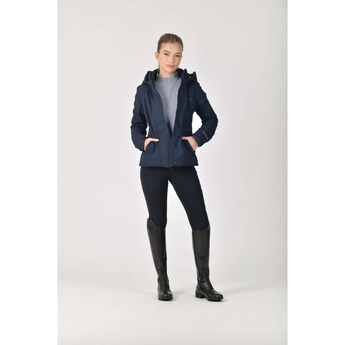 WeatherBeeta Jacket Protect High Neck Navy