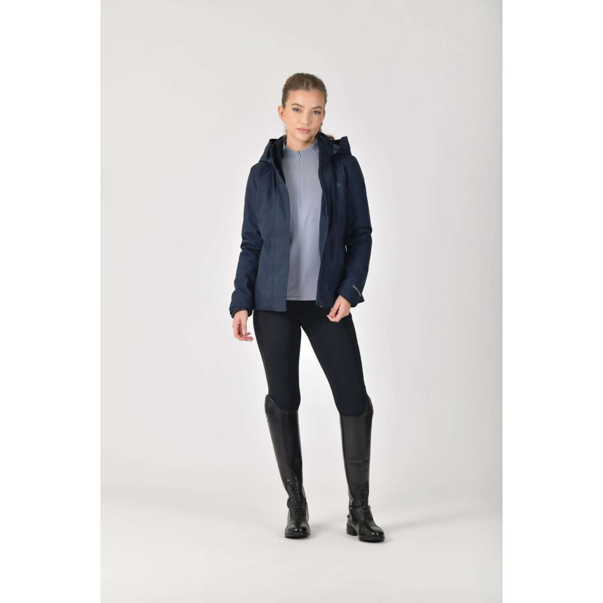 WeatherBeeta Jacket Protect High Neck Navy