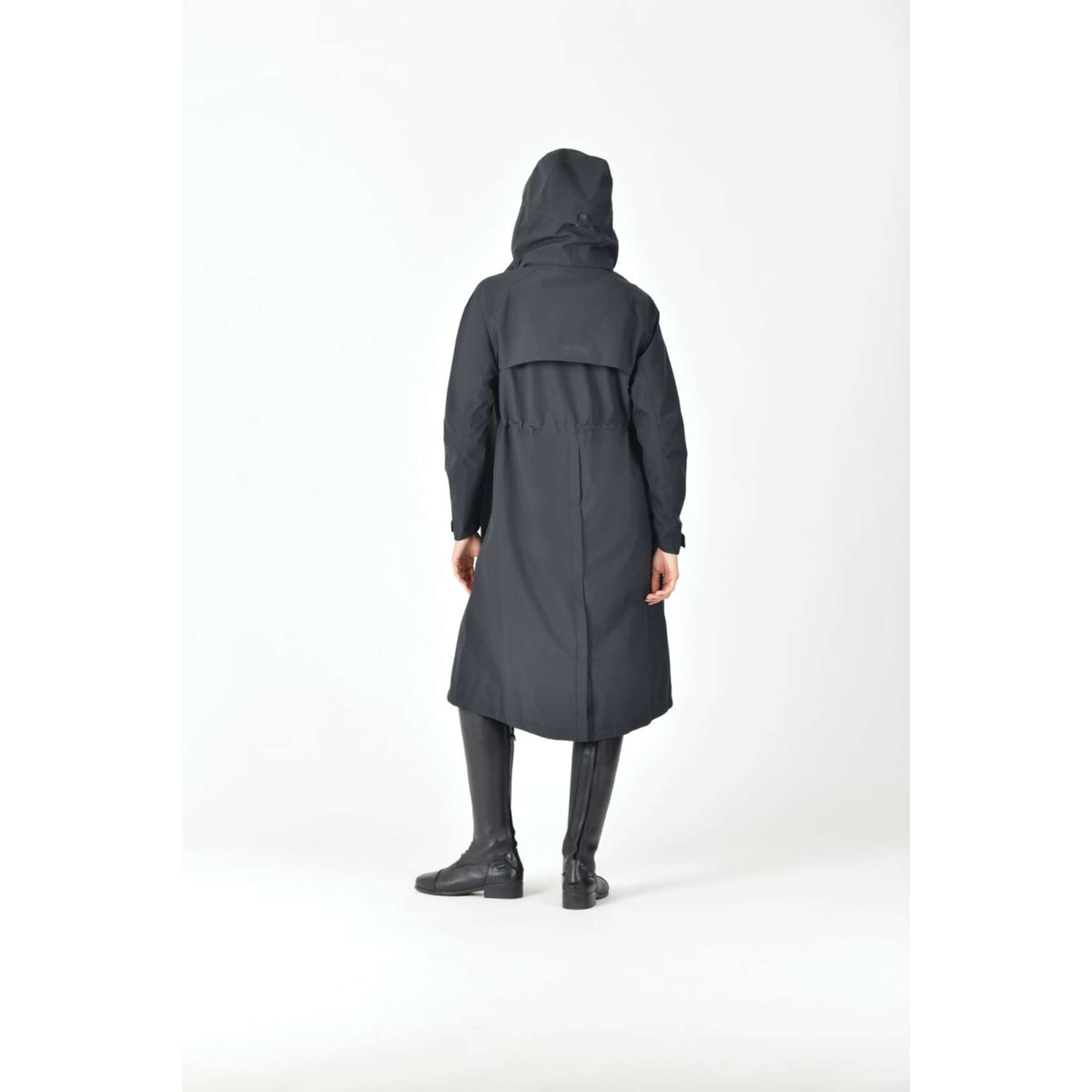 WeatherBeeta Long Coat Windbreaker Longline Black