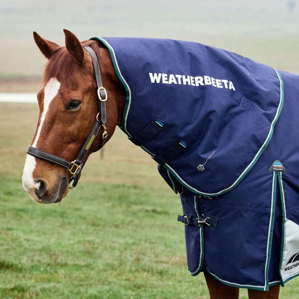 WeatherBeeta ComFiTec Plus Dynamic Turnout Detach-A-Neck 360g Navy/Forest Green