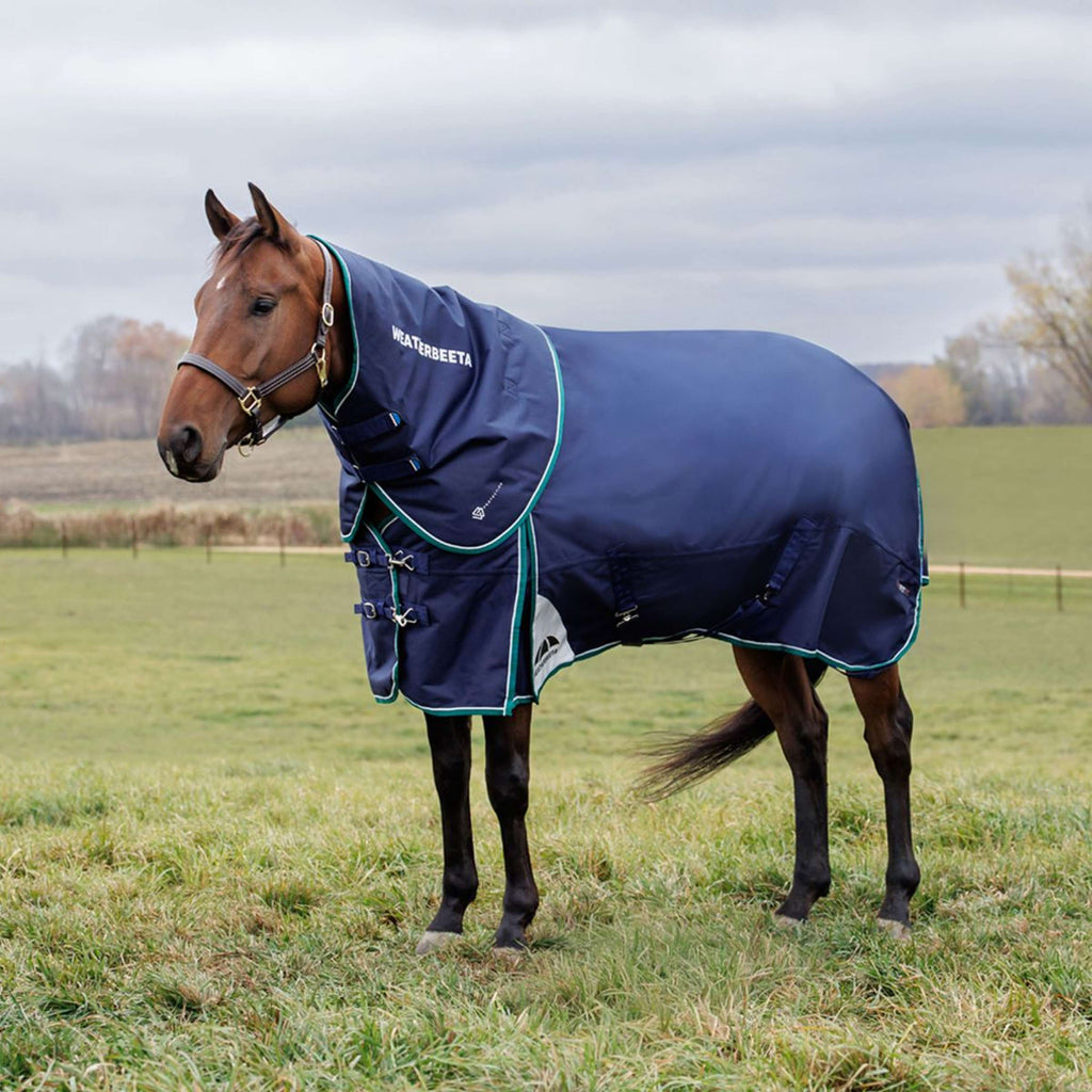 WeatherBeeta ComFiTec Plus Dynamic Turnout Detach-A-Neck 360g Navy/Forest Green