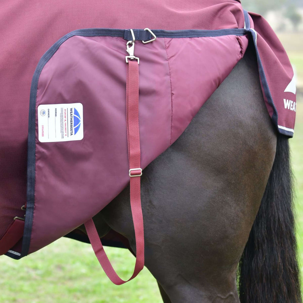 WeatherBeeta ComFiTec Essential Turnout 360g Burgundy/Navy