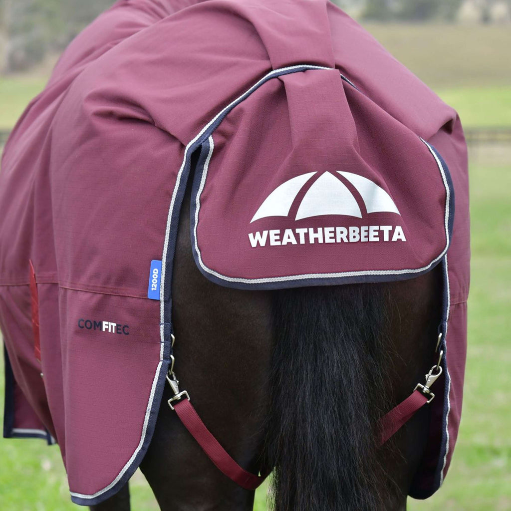 WeatherBeeta ComFiTec Essential Turnout 360g Burgundy/Navy